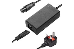 HOVCEH Electric Scooter Charger 42V 2A, Hoverboard Charger 3 Pin, Li-Ion Mobility Scooter Charger, Scooter Charger Power Supply Adapter with LED Indicator for Self-Balancing Scooter, Drifting Board