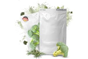 Dschinni DryFerm - revolitionärer Dry Bag Reife- & Trocknungsbeutel I Kräuter trocknen All in One Lösung, Wirkstoff Booster, minimaler Geruch, schimmelsicher & energiesparend I 3er Set (30cm x 50cm)