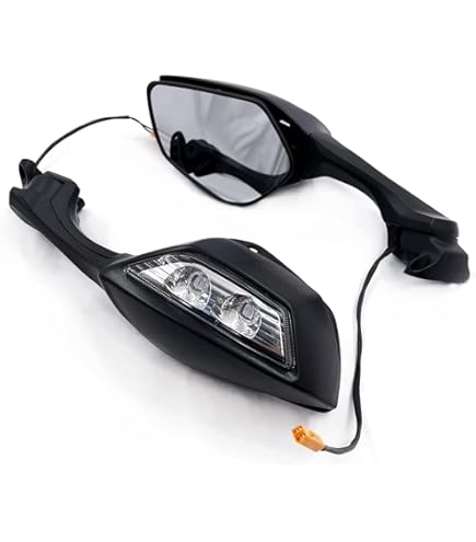 Gear Up OM31 ABS Plastic Folding Rear View Side Adjustable Mirror