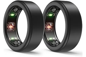 ottpluscase for Ultrahuman Ring AIR Protector, Ultrahuman Ring AIR Silicone Cover Anti-Scratch Protection Durable Working Out for Ultrahuman Ring AIR, Black+Black (S for 5/6/7/8/9/10)