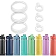BOSORIO 3 Sets Gaskets Compatible with TAKEYA Actives 18oz 22oz 24oz 32oz 40oz Water Bottle, Replacement Rubber Seal Part for Spout Lid(Not for TAKEYA Originals)