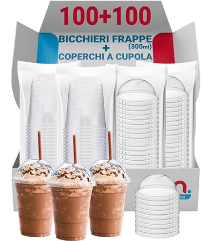 10 Cannucce Colorate 2 In 1 Con Cucchiaio – Riutilizzabili In Plastica, 23,6 Cm, Per Frullati, Frappè, Caffè E Cocktail