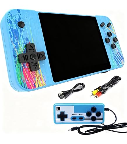 Legami – Mini Console Portable Super Arcade Station – 152 Jeux Classiques – Écran TFT 1,8 Pouces – Rechargeable – Vintage