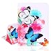 Produktbild Samsung Galaxy Tab A 2016 10.1 Hülle , Galaxy Tab A 2016 10.1 Case PU , Samsung Tab A 2016 10.1 Handyhülle , E-Lush Premium PU Leder Flip Bookstyle Cover Tasche Ledertasche Hülle für Samsung Galaxy Tab A 2016 10.1 SM - T580 T585 , Etui Bunt Schmetterling Muster Buch-Stil Magnetverschluss Schutzfolie Schutzhüllen Case Tasche Hülle Etui Schale Ständerfunktion ID Karte Slots Pouch Soft Silikon Backcover Rückseite shell kunstlederhülle