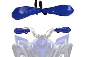 BIUGERCN Protège-Mains pour ATV 22 mm et 28 mm Petit Panneau Universel pour Raptor Grizzly 350 660 700 Warrior YFM 350 TRX 250-400EX LTZ400 Quad Bleu