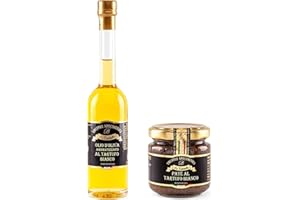 La Rustichella White Truffle Paté and White Truffle Olive Oil Set, 190 g