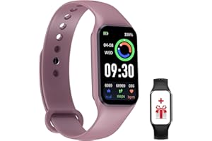 FeipuQu Smart Watch for Men Women, Fitness Tracker with SpO2 Heart Rate Sleep Monitor, IP68 Waterproof Activity 24 Sports Calorie Step Counter, Weather, Notification Smartwatch iOS Android