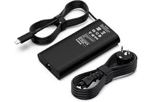 VUOHOEG 130W Chargeur USB C pour Dell XPS 15 9500 9510 9520 9530 9575 XPS 17 9700 9710 9720 9730 Precision 5550 5750 3560 3550 Latitude 7410 5520 5510 5420 Alimentation Type C Portable PC Adaptateur