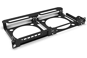 MYELECTRONICS Mac Mini Rack Mount 19" 1U pour 1 Mac Mini et panneau I/O 8 emplacements