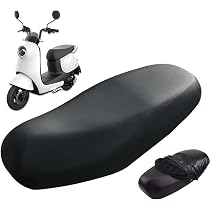 Housse De Selle Moto Universelle 80x50cm - Imperméable, Anti-rayures En Simili Cuir - Pour Moto, Scooter, Siège Jusqu'à 80cm