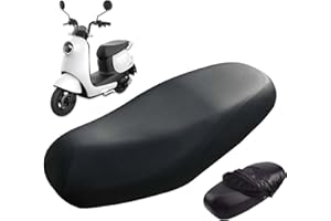 AhLmA Housse Selle Moto Housse de Selle Scooter Imperméable en Cuir Housse de Selle Moto Universelle Revetement Selle Moto Anti Rayures Convient à la Plupart des Types de Motos et Scooters