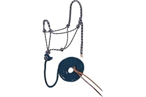 Weaver Leather Diamantgeflecht-Seilhalfter mit Führleine