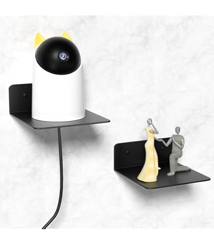 Shipenophy Étagère murale de salle de bain Étagère flottante en