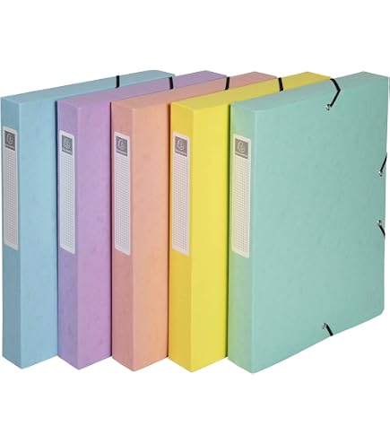 Boîte Classement Viquel Class Doc - Polypropylène 60mm - Vert - 24x32cm - Fermeture Bouton Pression