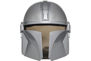Star Wars Hasbro Masque électronique The Mandalorian, déguisement The Mandalorian pour Enfants, avec Sons et Phrases, dès 5 Ans Multicolore Taille Unique