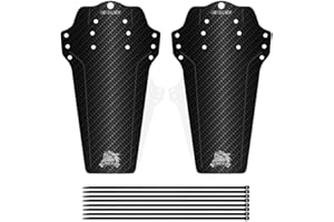YTFSKFUI Bike Mudguards,2 Pcs For Mountain Bike,Mtb Mud Guard,Bike Mud Guard Set,272mmx156mm(10.7''X6.1'') Bike Mud Guard Set Front And Rear Compatible With 26", 27.5", 29"