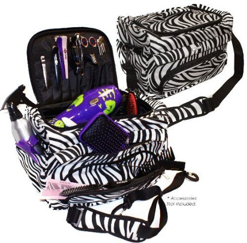 Haito Hairdressing Zebra Tool Case / Kit Bag