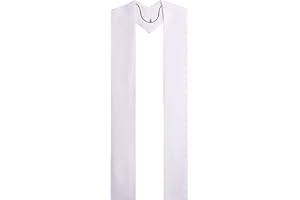 IvyRobes Unisex Sovrapposizione Stola del Clero - 239cm Pastore Nozze Sacerdote - Chiesa Accessorio