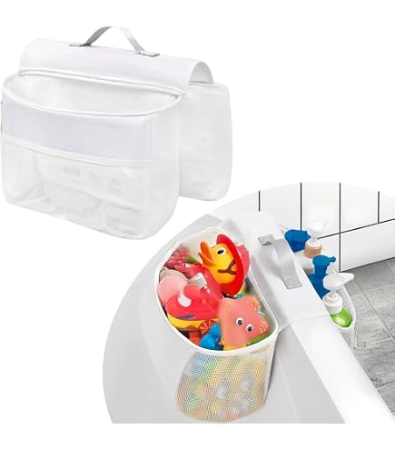 VICASKY Borsa Per Giocattoli Da Bagno in Rete Contenitore Per Giocattoli Da Bagno Per