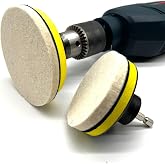 Depolife Y&uuml;n Ke&ccedil;e Parlatma Pedi 115Mm Destekli Pad Matkap Adapt&ouml;r&uuml; Seti Cam Metal &Ccedil;elik Parlatma Polisaj Seti