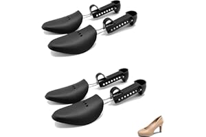ARROMI 2 Paires de Embauchoir Chaussures Femme, Ecarteur Chaussure, Elargisseur Chaussure, Fixateur Réglable de Porte-bottes pour Femme pour La Plupart des Chaussures pour Femmes