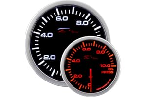 Instrument Depo Racing WA-Series - pression d'huille 0,0>10,0 bar - 52mm