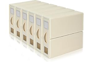Boic 6-pack sängkläderorganiser vikbar förvaring, sängkläderförvaringslåda linnetförvaringslåda garderobsorganiserare för fil