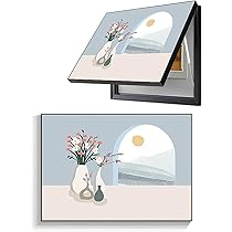 Copri Contatore Elettrico Decorativo ZORZA - Quadro Appeso Con Staffa, Lega Alluminio, 40x30cm - Foto 6