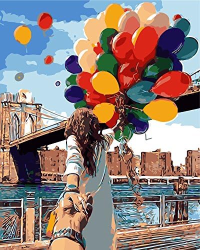 Diy Painting by Numbers, DIY Oil Painting Canvas Print Wall Art Home Decoration Without Frame by Foeyesee (Type4)