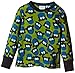 Polarn O. Pyret Baby-Boys Arvidsson Animal Print Long Sleeve T-Shirt, Multicoloured (Parrot), 1-1.5 Years