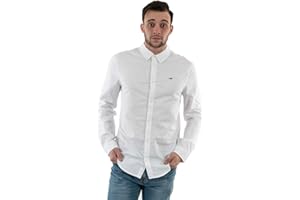 Tommy Jeans Koszula Mężczyźni Tjm Slim Stretch Oxford Shirt