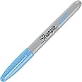 Sanford Sharpie Neon Fine Point Permanent Marker, Open Stock, Blue (1860448)