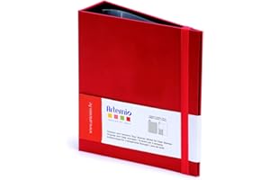 Artemio 18001002 Farde de Rangement pour Tampon Transparent Plastique Multicolore 22,4 x 7,2 x 25,2 cm