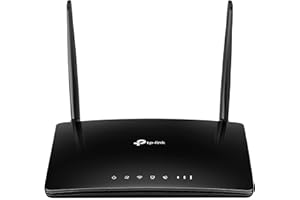 TP-Link TL-MR6500v [Nuovo] - Router 4G VoLTE fino a 150 Mbps/Wireless N fino a 300Mbps, Porta LAN/WAN, Senza configurazione, Antenne LTE smontabili, Nero
