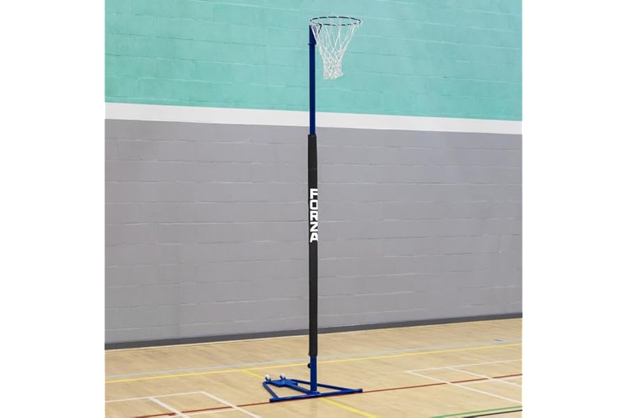 FORZA Netball Post Protection Padding | Fits 50mm & 80mm Netball Posts | For 6ft or 10ft Posts | Multiple Colour Options | School Standard + Proffesional Sizes