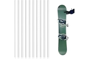 lasuroa Kit Mantenimiento Esquí Ptex de 10uds, Palos de Reparación de Esqui de 6mm Kit de Reparación de Esqui Kit Mantenimiento Snowboard para Proteger Esquís y Tablas de Snowboard