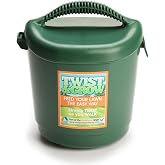 EarlyGrow Twist and Grow Hand Held Lawn Spreader Green Heavy duty build | Heavy duty build. For snow, waste, leaves and garde