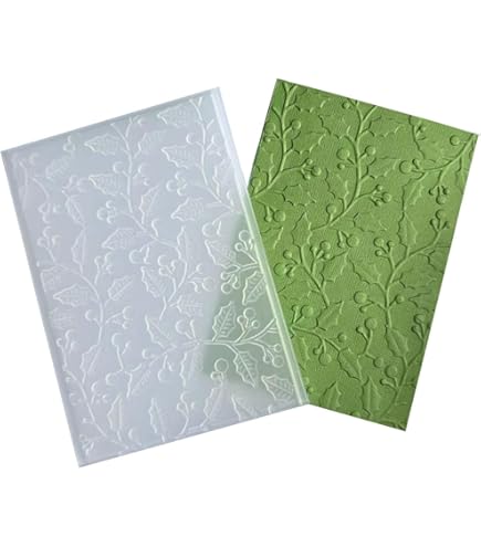 Nellie's Choice 3D Embossing Folder Achtergrond Bloemen - Benodigdheden voor Kaarten Maken - 15,2 x 15,2 cm - voor Scrapbooking, Journaling, DIY en Knutselen