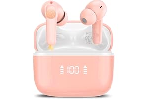 PUQO AI Language Translation Earbuds Real Time, Supports 164 Languages With AI App, 48H Translator Earbuds fit Travel/Business/Learning, 4-in-1 Bluetooth Headphones 5.4 with ENC Mic, 5 Trans Modes Ear Buds