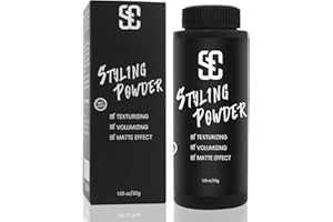 SOVONCARE Hair Styling Powder, Matte Natural Look for Men & Women, Hair Volumizer with Medium Hold, Long Lasting, Easy to Apply, No Sticky Residue, 1.05oz (Pack of 1)