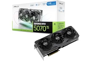 PNY Carte Graphique GEFORCE RTX™ 5070 Ti 16Go Overclocked Triple Fan Plus DLSS 4