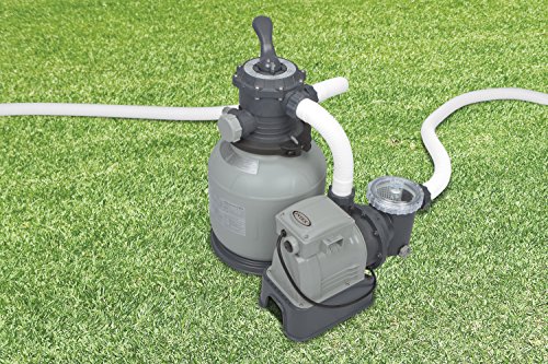 Intex 56674fr Pompa Di Filtraggio A Sabbia Per Piscine Fuoriterra E Interrate 6 M3h 05 Cv