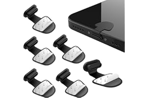 AOUZOVLI 6Pcs USB c Staubschutzkappe USB c Abdeckung USB c Abdeckung Staubschutz USB Schutzkappe USB c Staubschutz USB c Schutzkappe USB c Staubschutzkappe Kompatibel Mit Der Iphone15-Serie