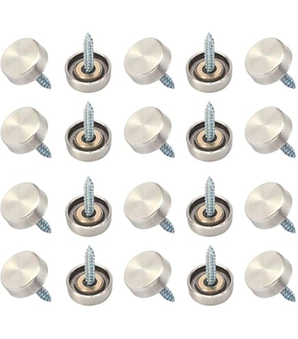 Viti Per Sedia M4x30mm - 25 Pezzi Con Nottolino In Ottone Nichelato - Foto 2