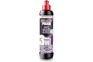 menzerna "One-Step Polish 3in1" I Medium Cut Polish with High Gloss Finish & Seal in One I Buffing & Polishing Compound for Car Maintenance I Swirls, Holograms & Scratches I Car Body Repair 250ml