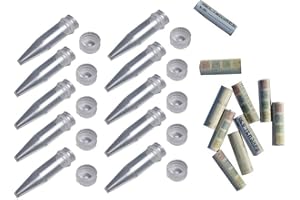 geo-versand Geocaching 10 x Nano+ 10 Logs Set Package Mini Geocache D5 Hiding Globules Retains