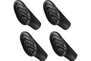 HIKEHOBBY Spare Replacement Walking Stick Trekking Hiking Pole Rubber Ferrule Ends 4 Pack
