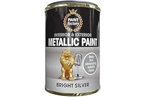 RAPIDE Paint Factory Metallic Paint Bright Silver 300ml