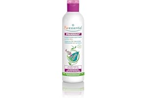‎PURESSENTIEL Puressentiel - Anti-Läuse - Poudoux Shampoo zur täglichen Anwendung BIO-Zertifiert - Entfernt Läuse, Larven und Nissen - Wirkstoff 100% natürlichen Ursprungs - 200 ml