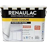 Renaulac Peinture Monocouche Cuisine Salles De Bain Speciale Pieces Humides Blanc Satin 2 5l 25m Amazon Fr Bricolage